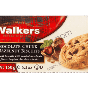 Walkers BiscuitsCrackers Chocolate Chunk Hazelnut