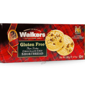 Walkers Gluten Free Chocolate Chip Shortbread Cookies