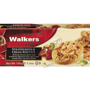 Walkers Strawberries Cream Biscuits