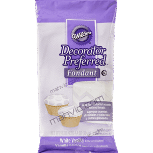 Wilton White Vanilla Decorator Preferred Fondant 124g