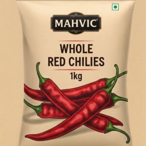 MAHVIC Whole Red Chilies 1kg