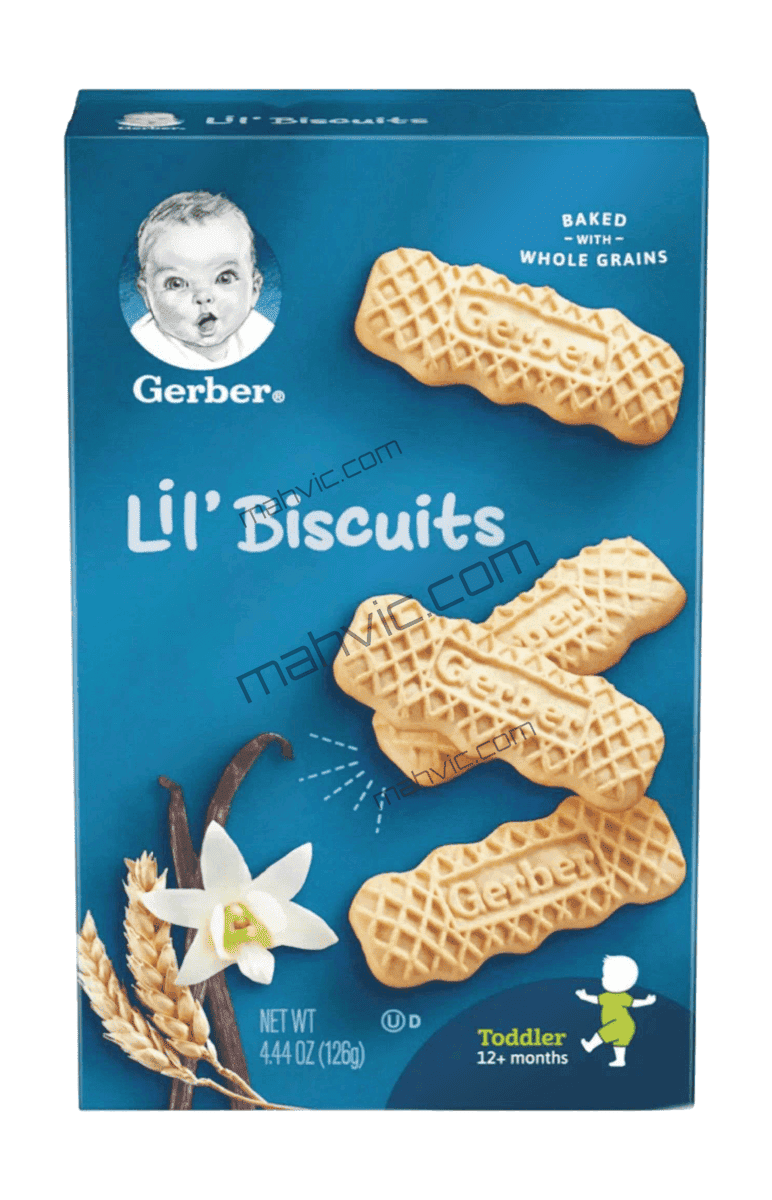 Gerber Lil Biscuits Vanilla 126g