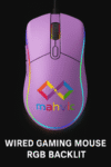 MAHVIC Wired Gaming Mouse – RGB Backlit